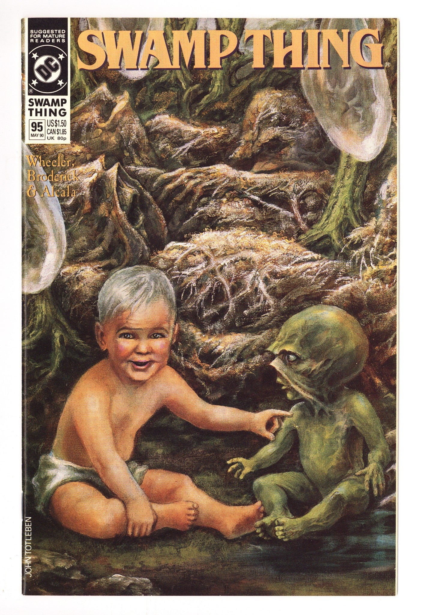 Swamp Thing Vol 2 95 Mid Grade (1990) 