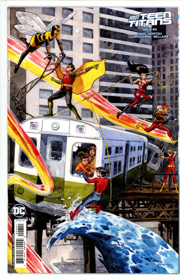 Worlds Finest Teen Titans 6 Thompson Incentive Variant NM- (2023)