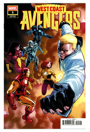 West Coast Avengers Vol 4 5 Bazaldua Incentive Variant NM- (2025)