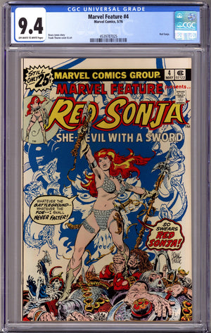 Marvel Feature Vol 2 4 CGC 9.4 (NM) (1976)