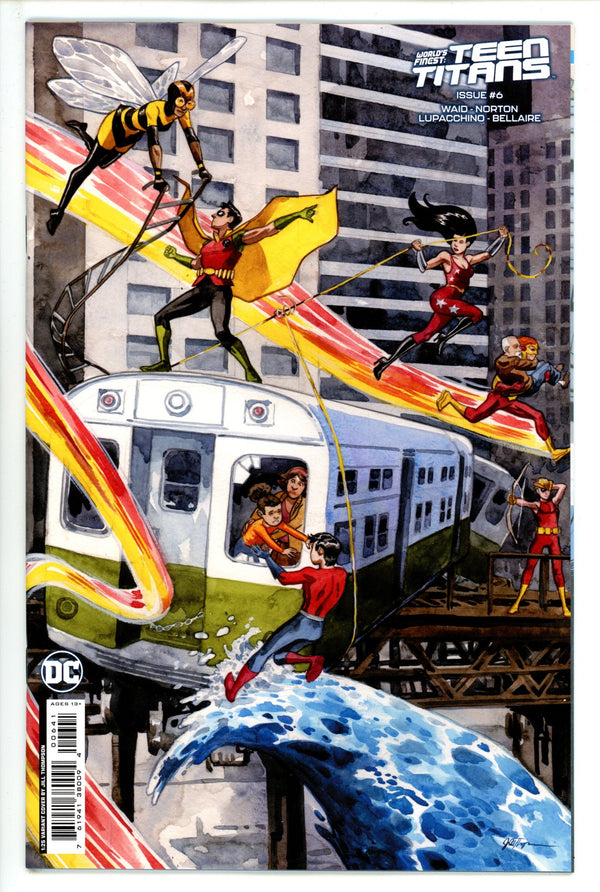 Worlds Finest Teen Titans 6 Thompson Incentive Variant NM+ (2023)