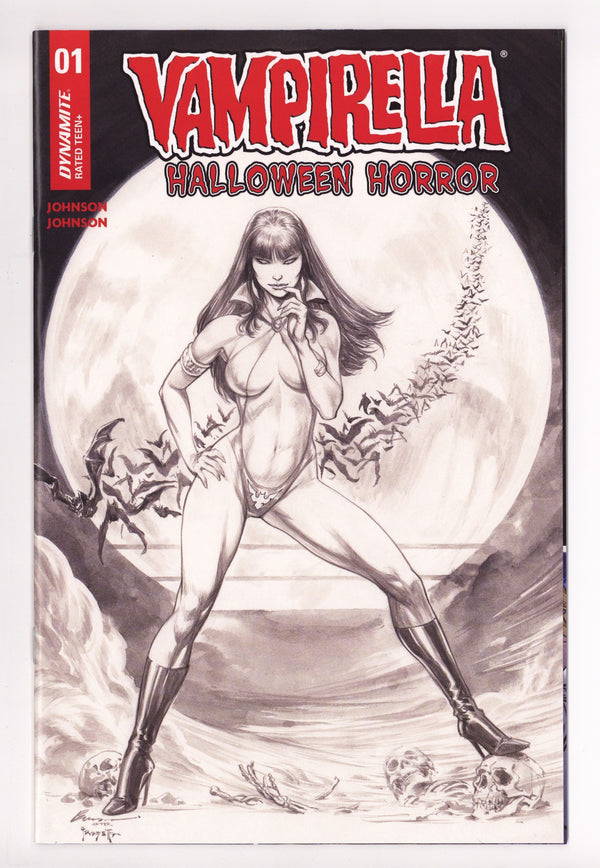 Vampirella Halloween Horror 1 Aw B&W Variant (2025)