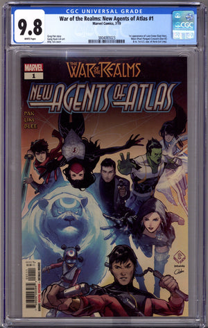 War of the Realms: New Agents of Atlas   1 CGC 9.8 (NM/M)   (2019)