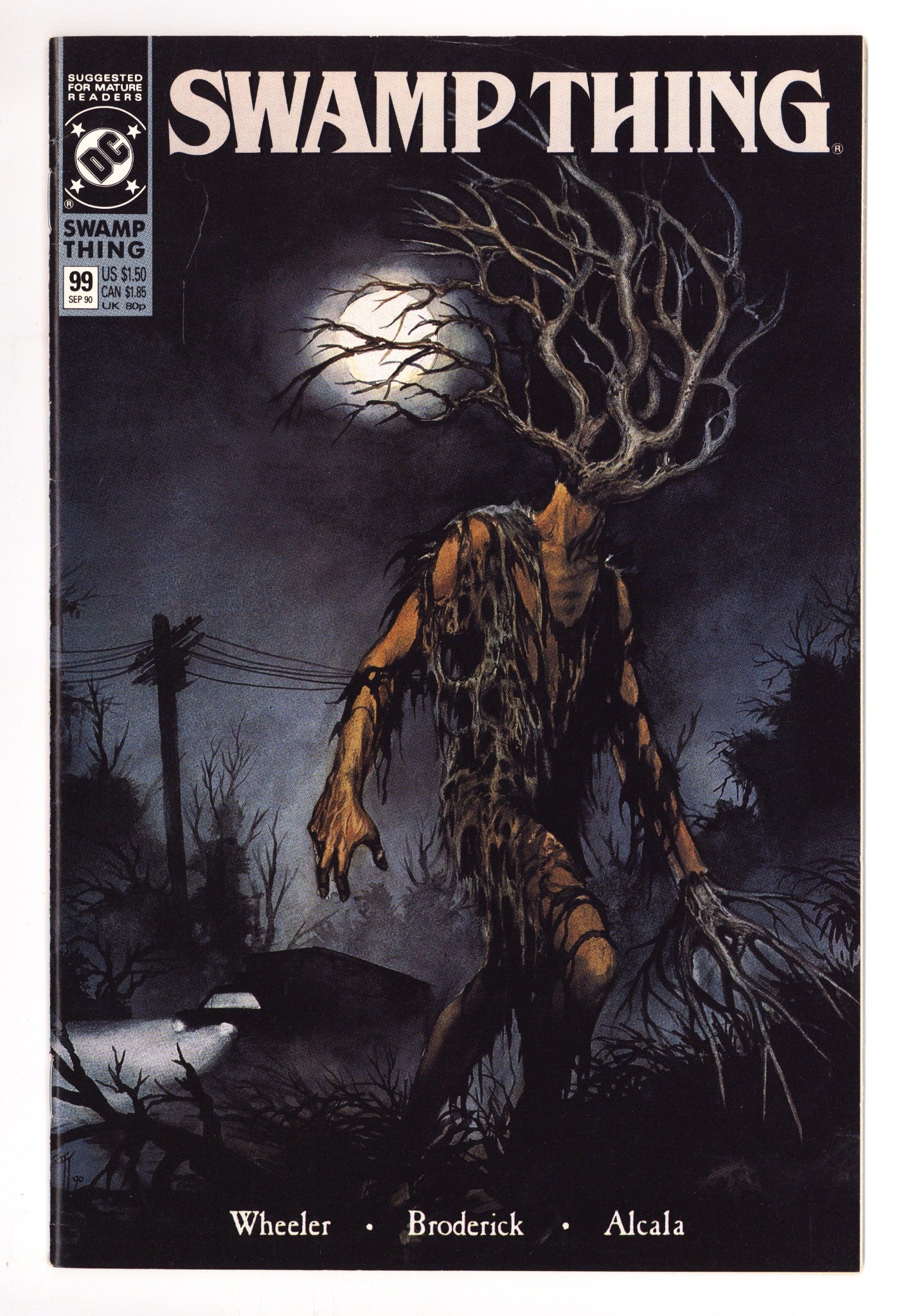 Swamp Thing Vol 2 99 Mid Grade (1990) 