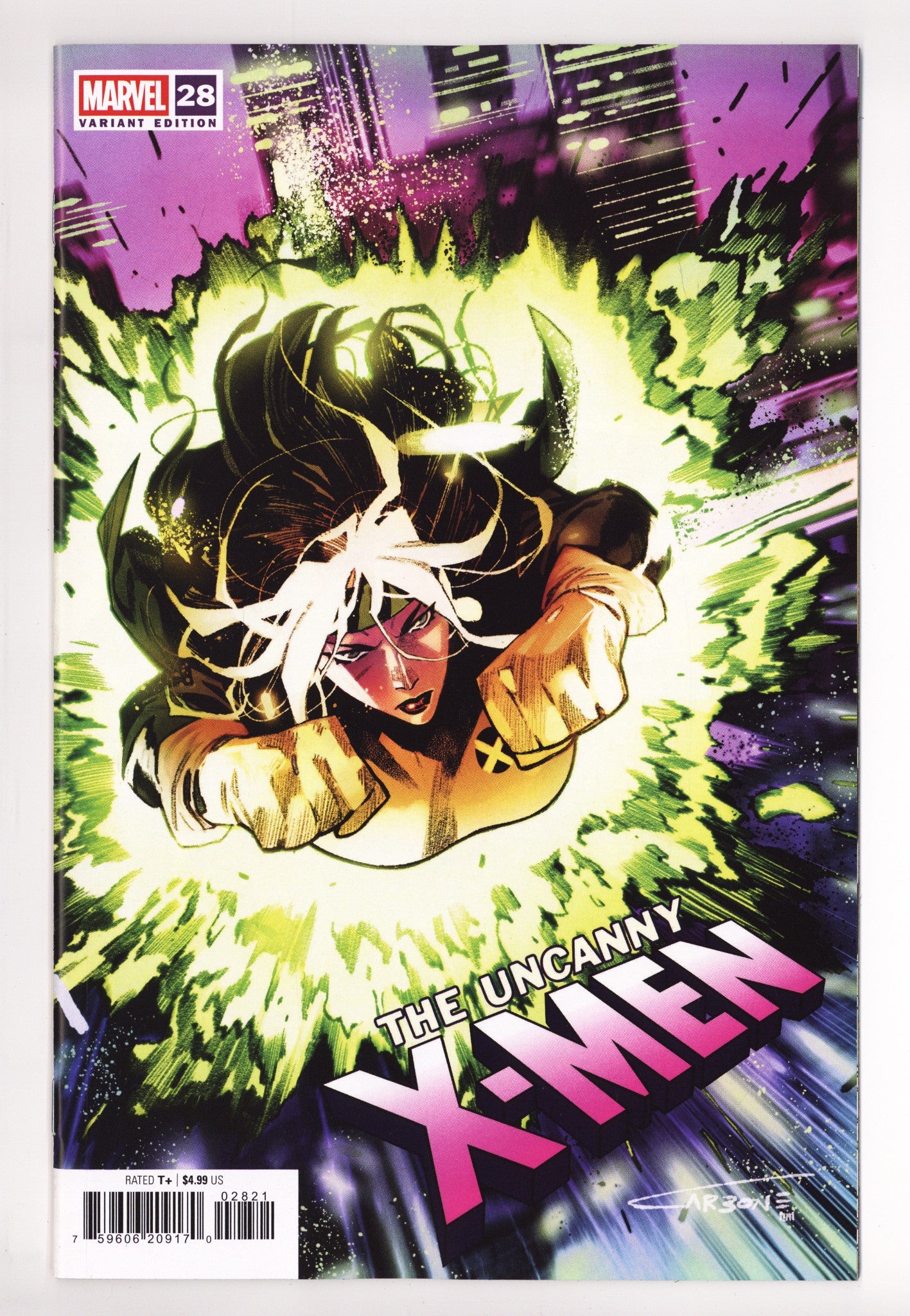 Uncanny X-Men Vol 6 28 Carbone Variant (2026)