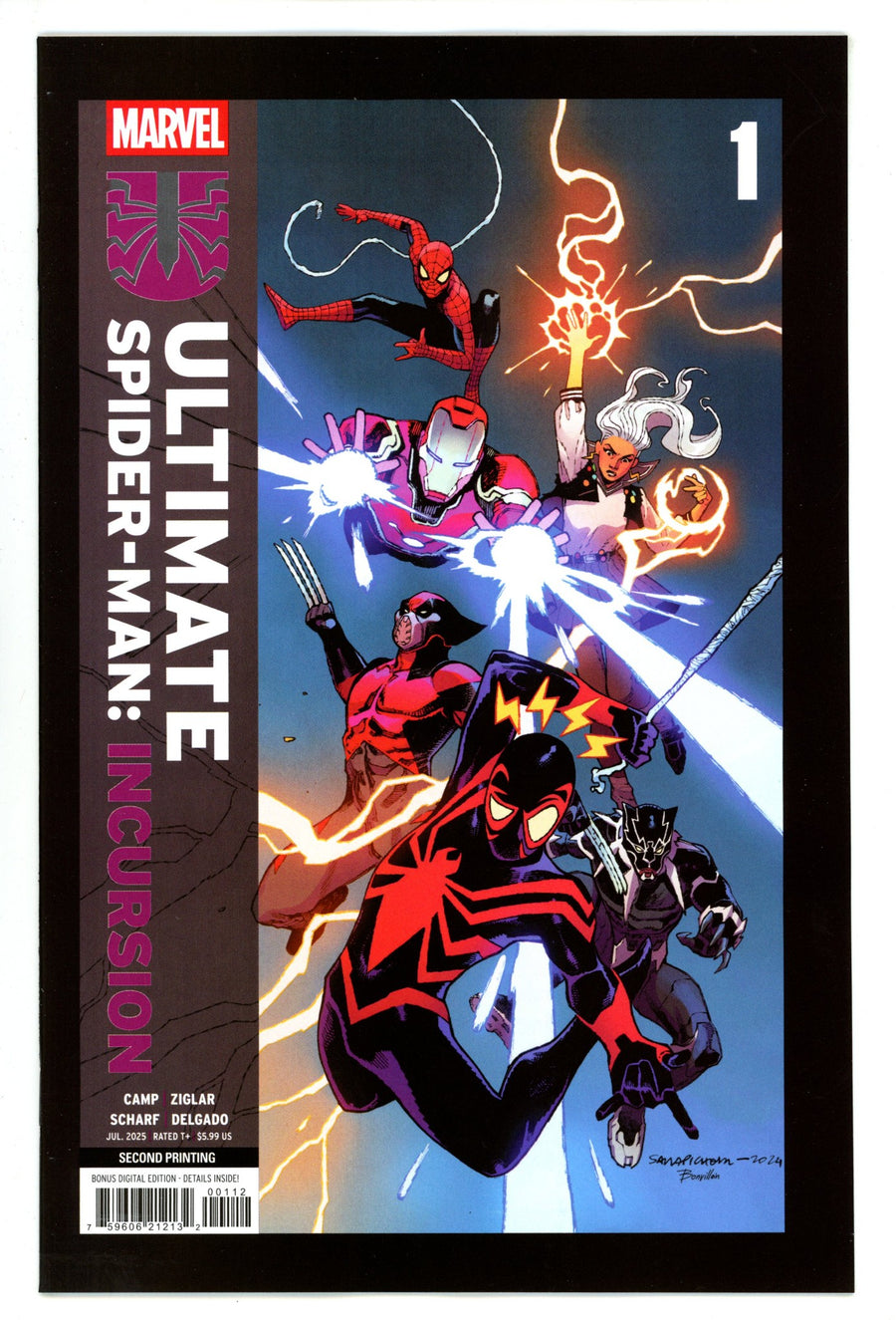 Ultimate Spider-Man: Incursion 1 2Nd Print (2025)