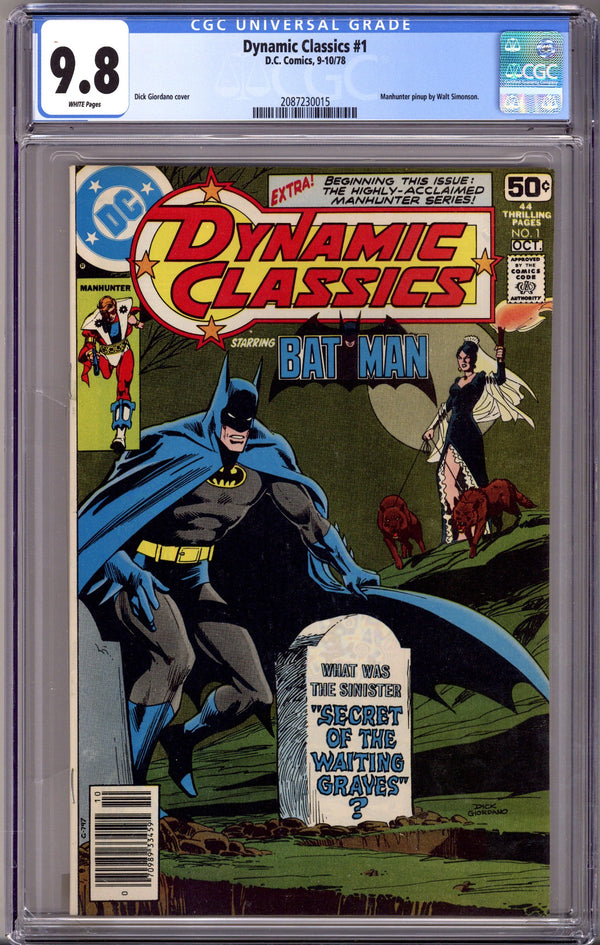 Dynamic Classics 1 CGC 9.8 (NM/M) (1978)