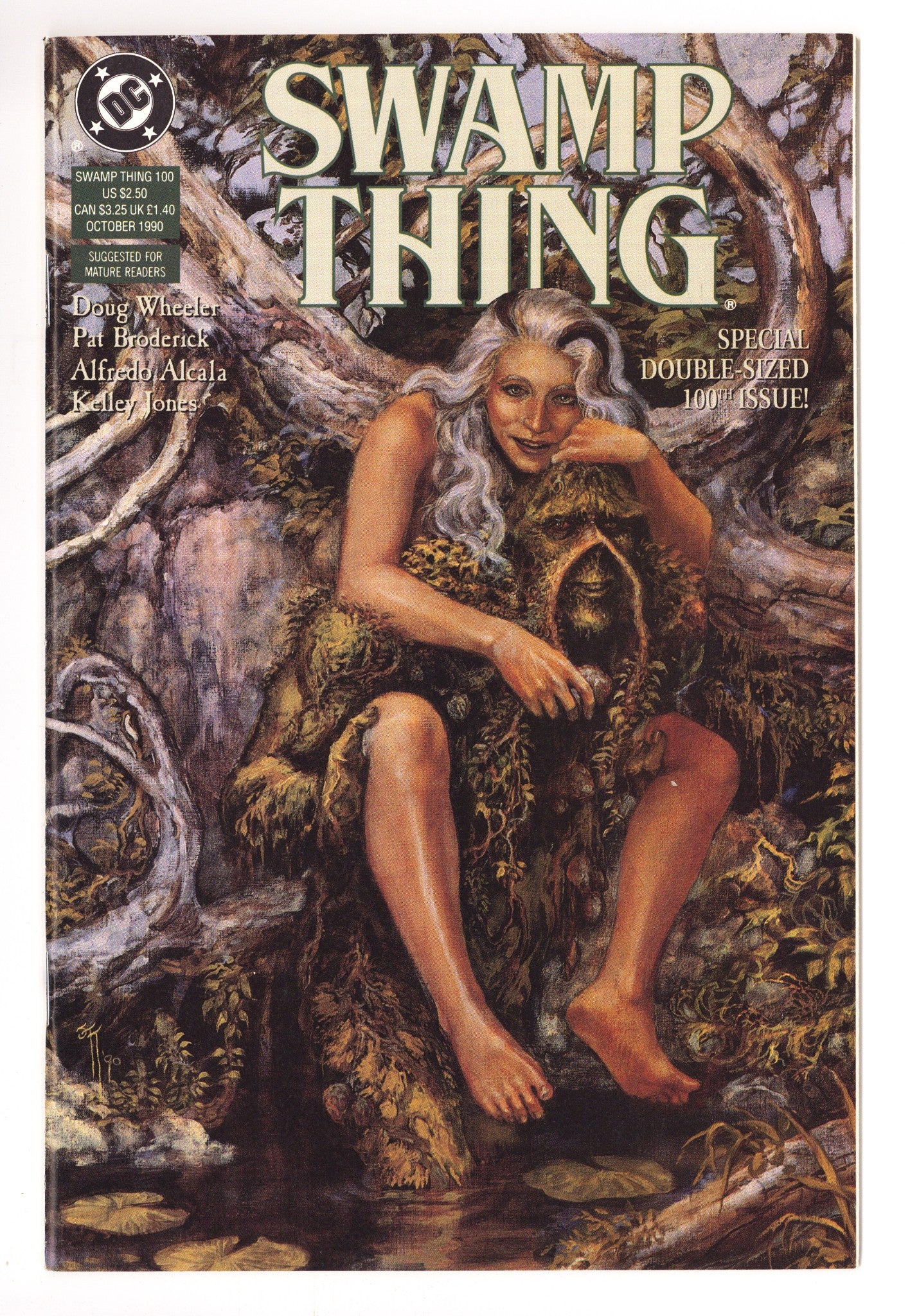 Swamp Thing Vol 2 100 Mid Grade (1990) 