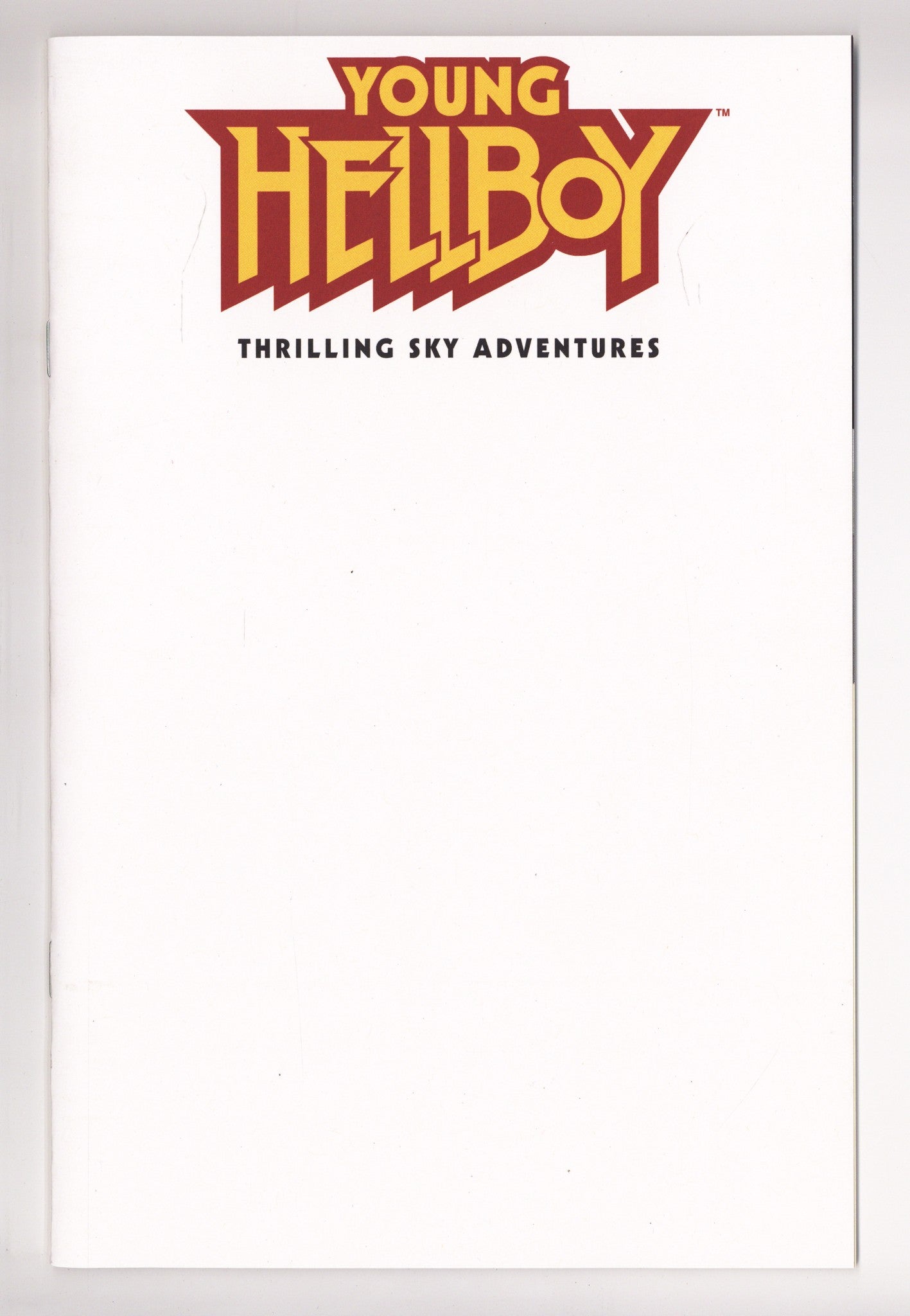 Young Hellboy: Thrilling Sky Adventures  1   Blank Variant   (2026)
