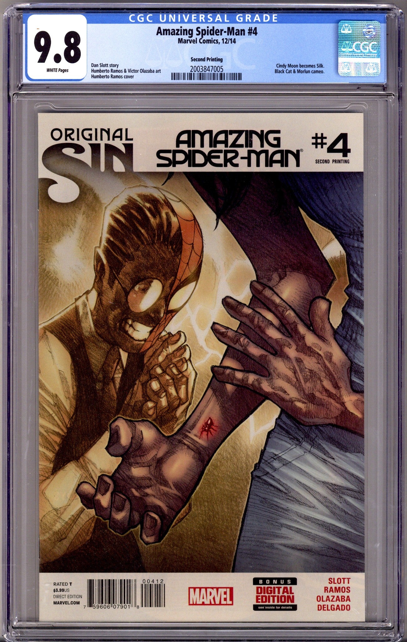 The Amazing Spider-Man Vol 3 4 CGC 9.8 (NM/M) (2014) 2nd Print