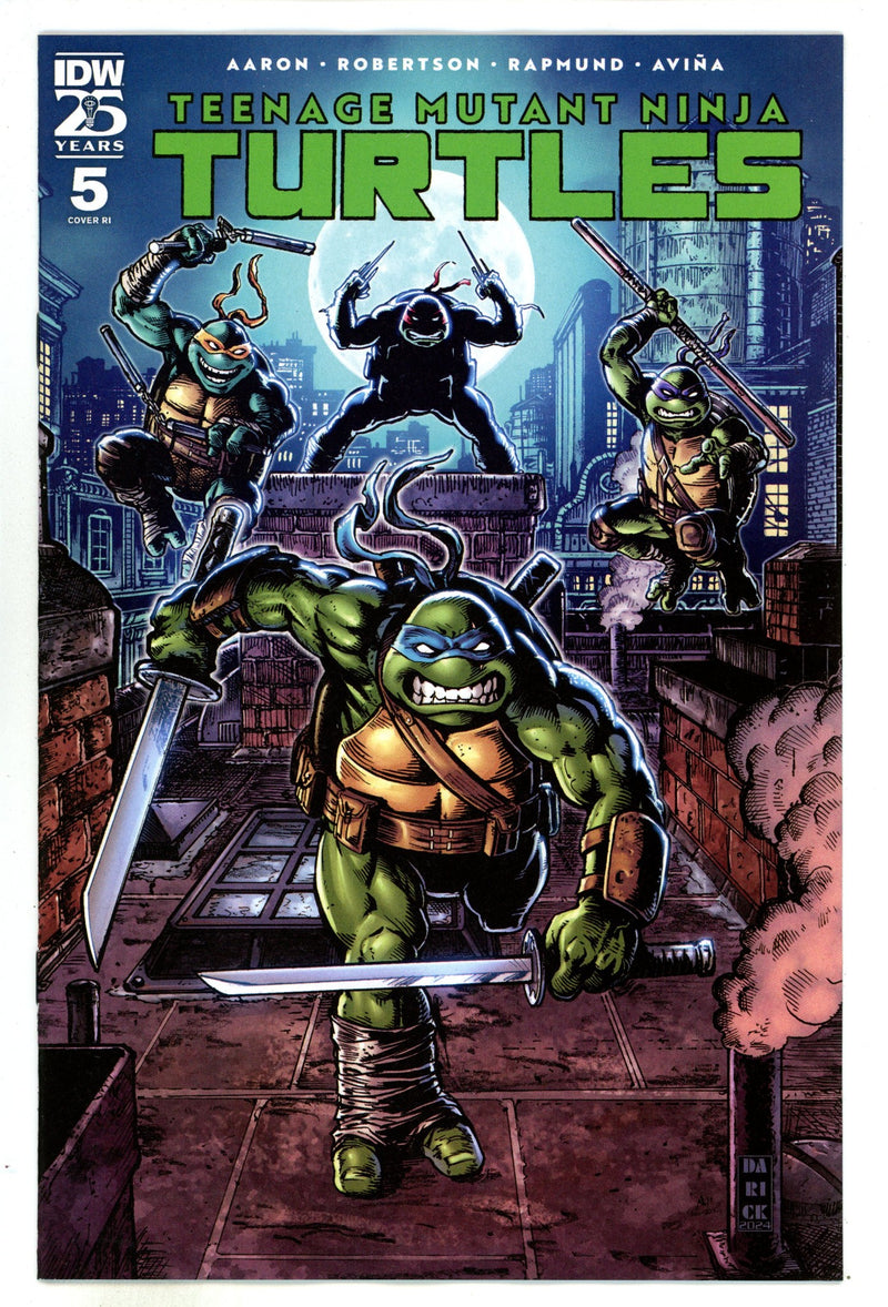 Teenage Mutant Ninja Turtles Vol 6 5 Robertson Incentive Variant NM (2024)