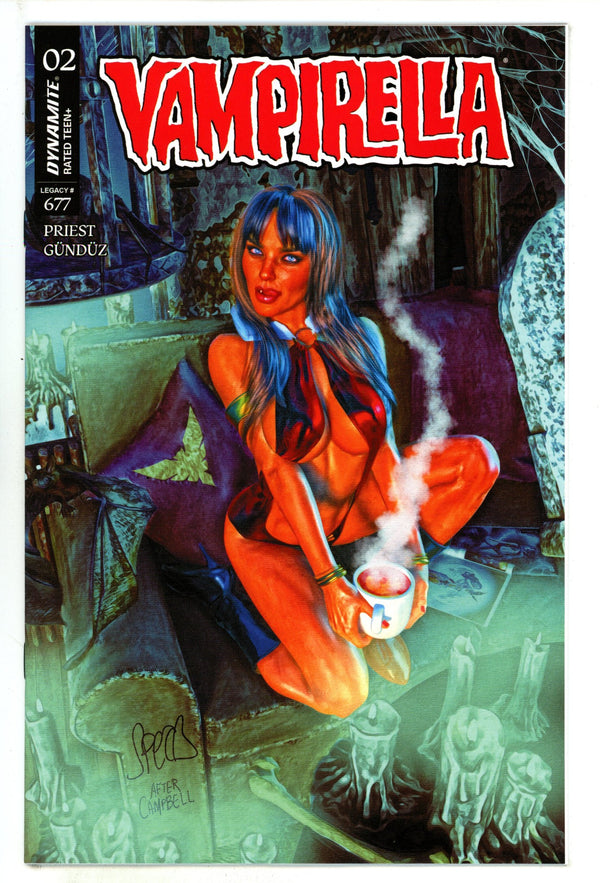 Vampirella Vol 8 2 Spears Blue Incentive Variant NM (2025)