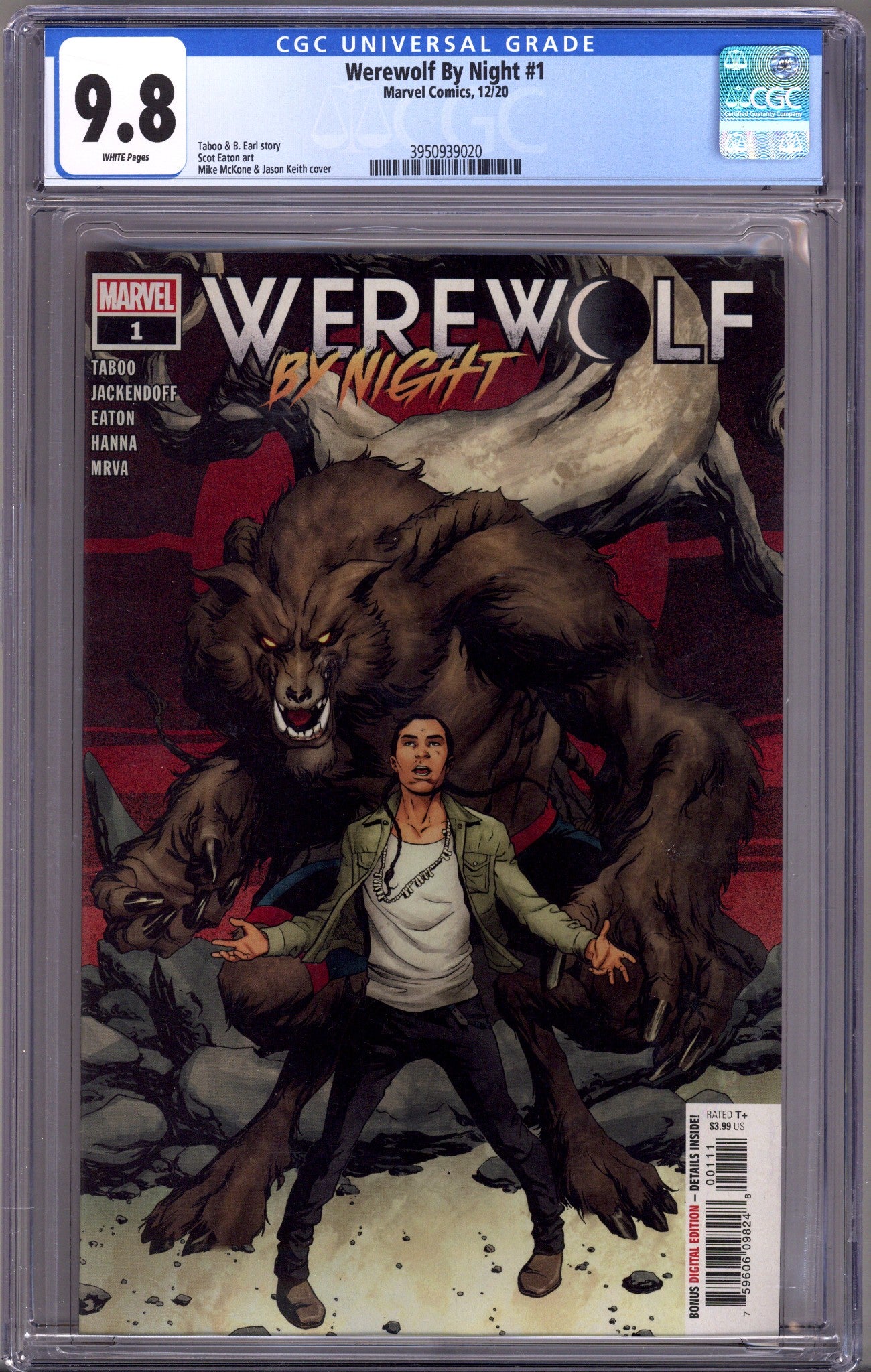 Werewolf by Night Vol 3 1 CGC 9.8 (NM/M)   (2020)        
