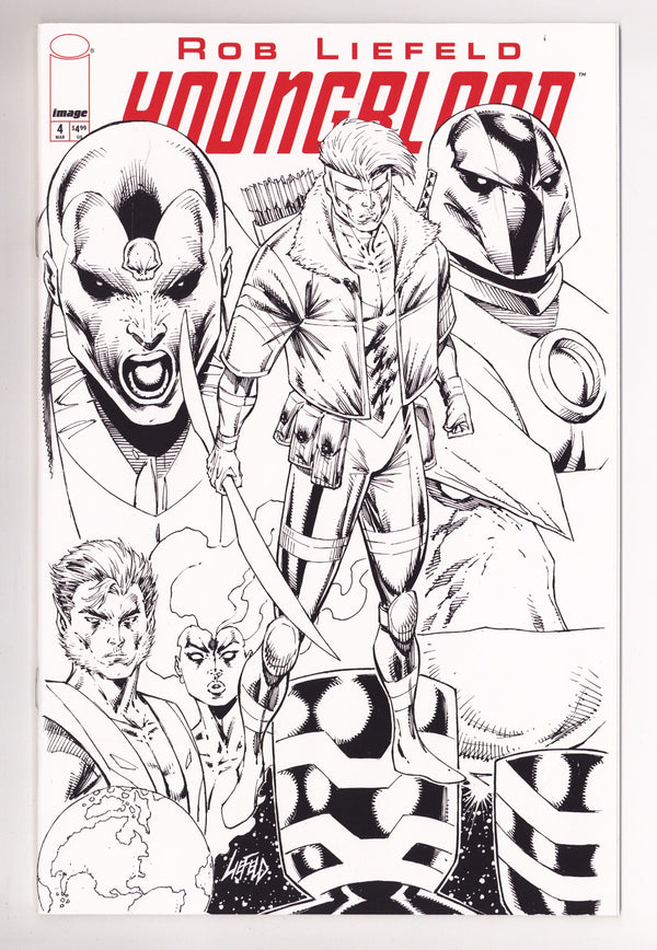 Youngblood Vol 7 4 Liefeld B&W Variant (2026)