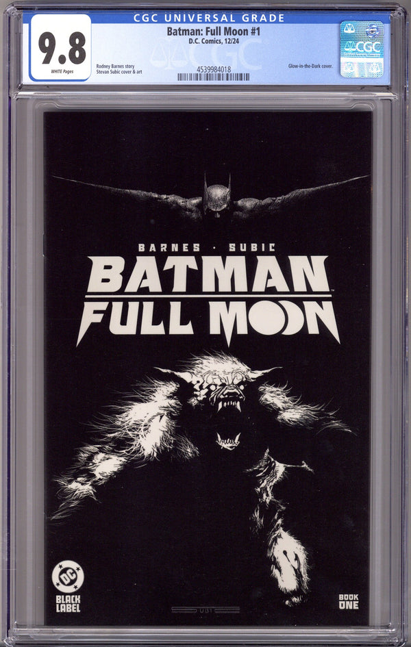 Batman: Full Moon 1 CGC 9.8 (NM/M) (2024)