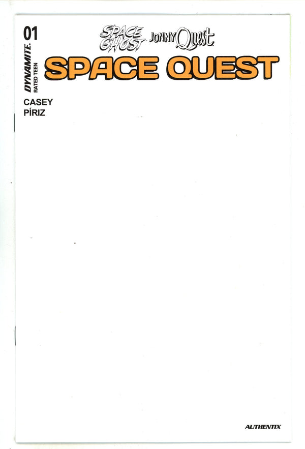 Space Ghost Jonny Quest Space Quest 1 Blank Variant (2025)