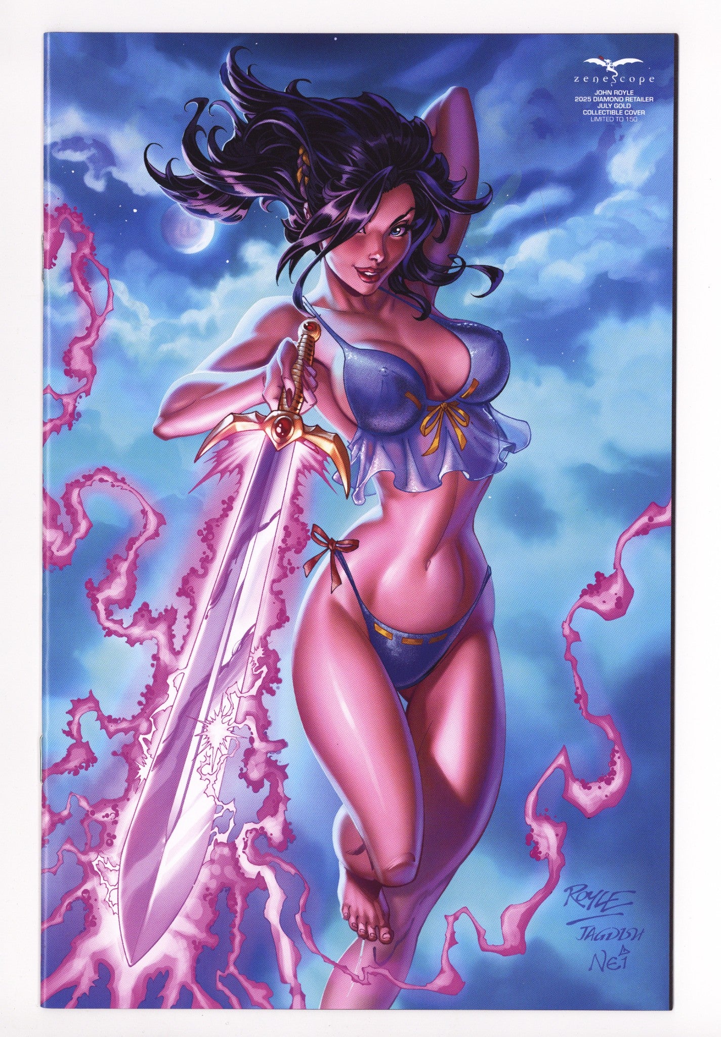 Killer Kobra Hunt Begins 3 Royle Risque Gold Variant NM (2025)