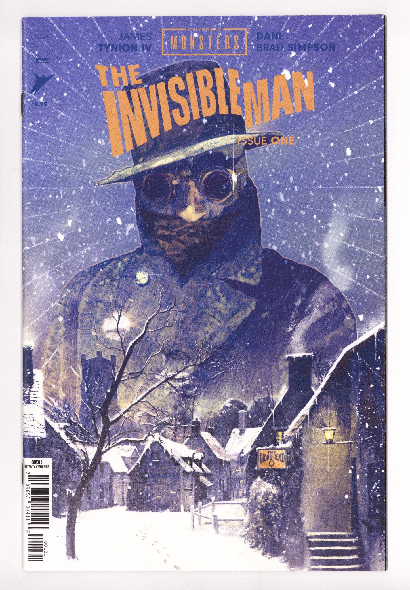 Universal Monsters The Invisible Man 1 Middleton Variant (2025)