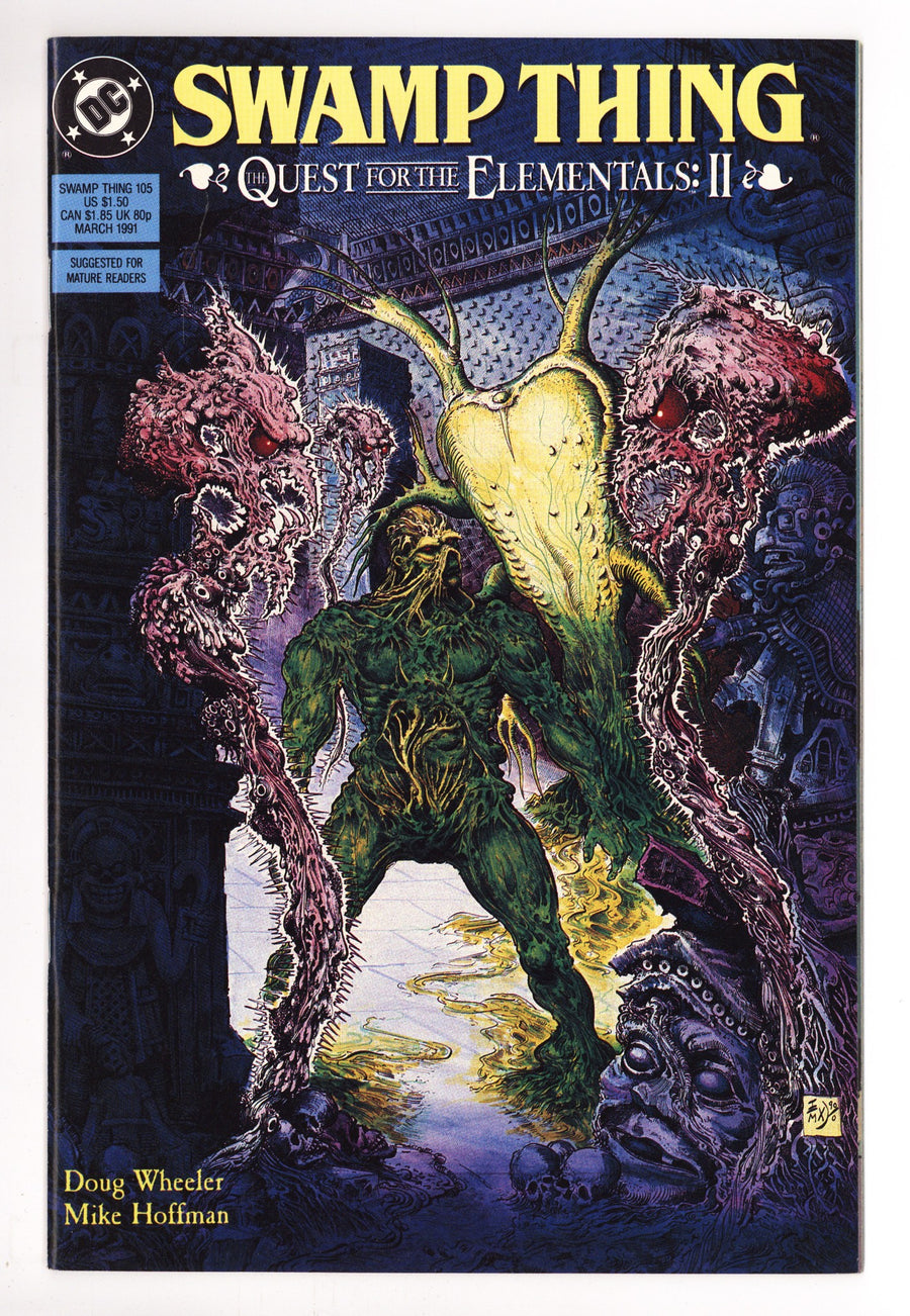 Swamp Thing Vol 2 105 Mid Grade (1991) 