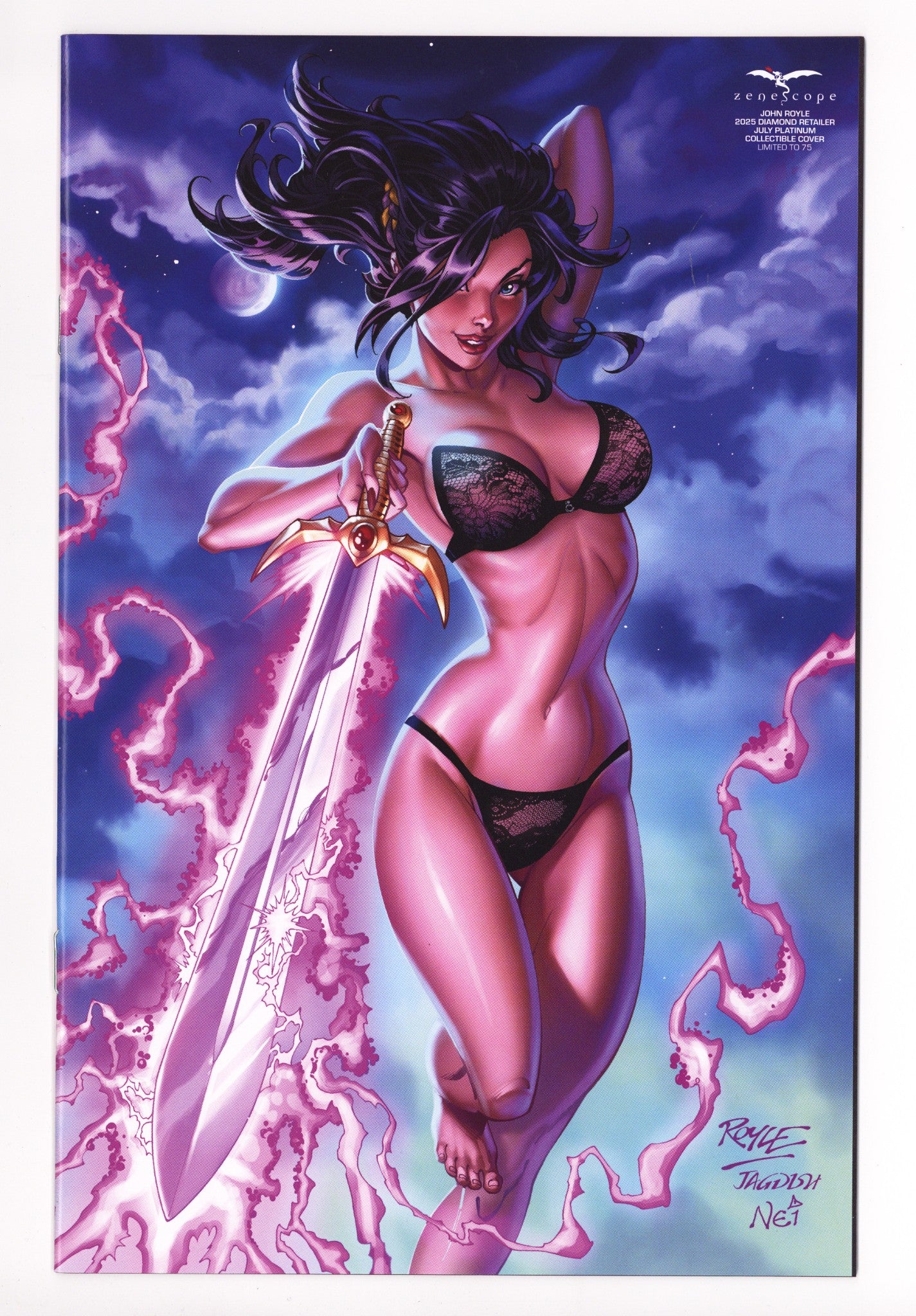 Killer Kobra Hunt Begins 3 Royle NSFW Platinum Variant NM- (2025)