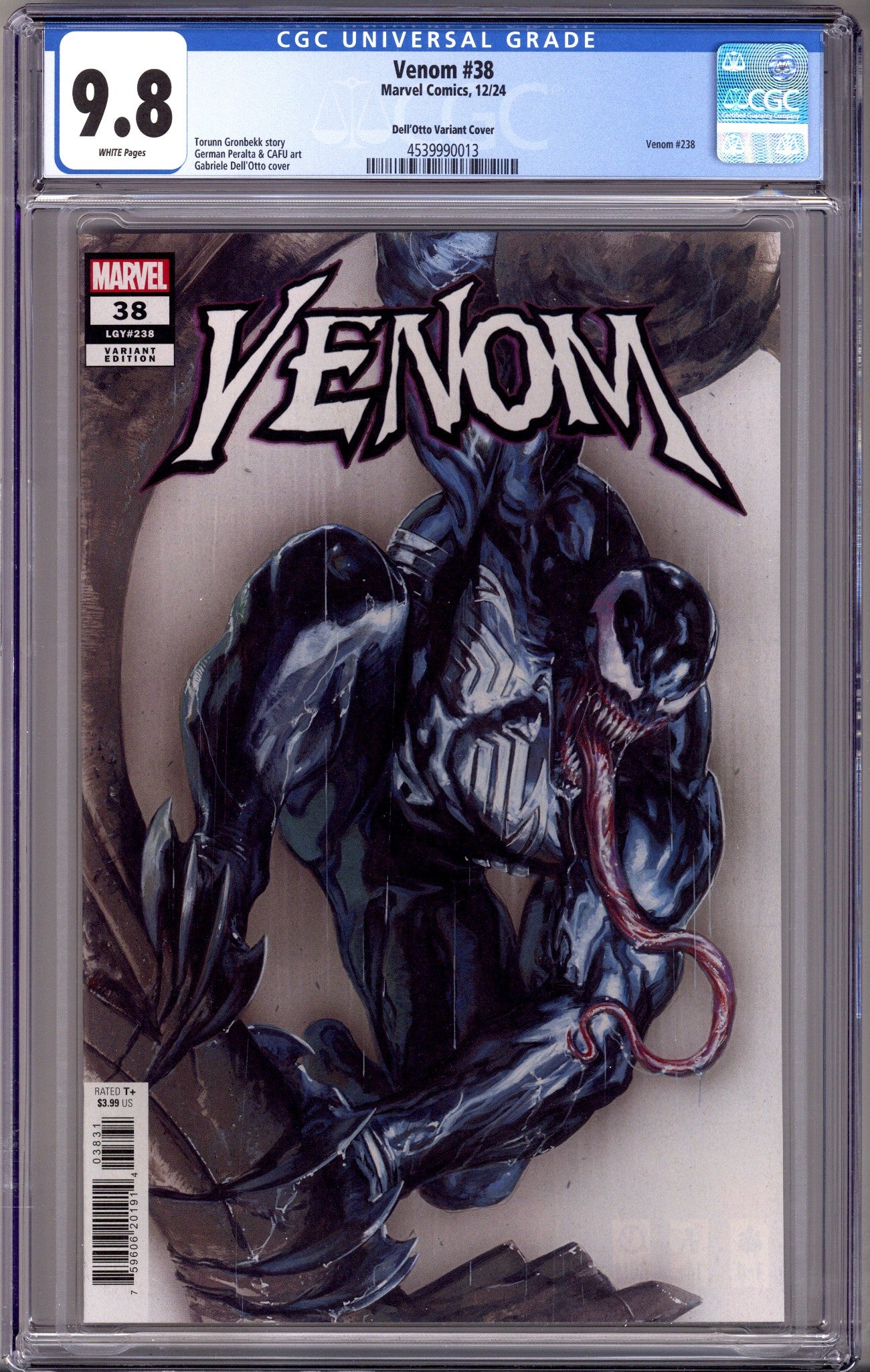 Venom Vol 5 38 CGC 9.8 (NM/M) (2024) Dell'Otto Variant