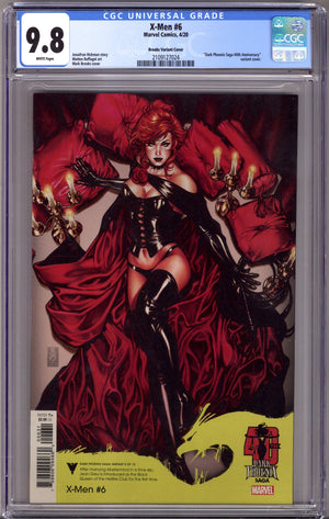 X-Men Vol 4 6 CGC 9.8 (NM/M)   (2020) Brooks     Variant