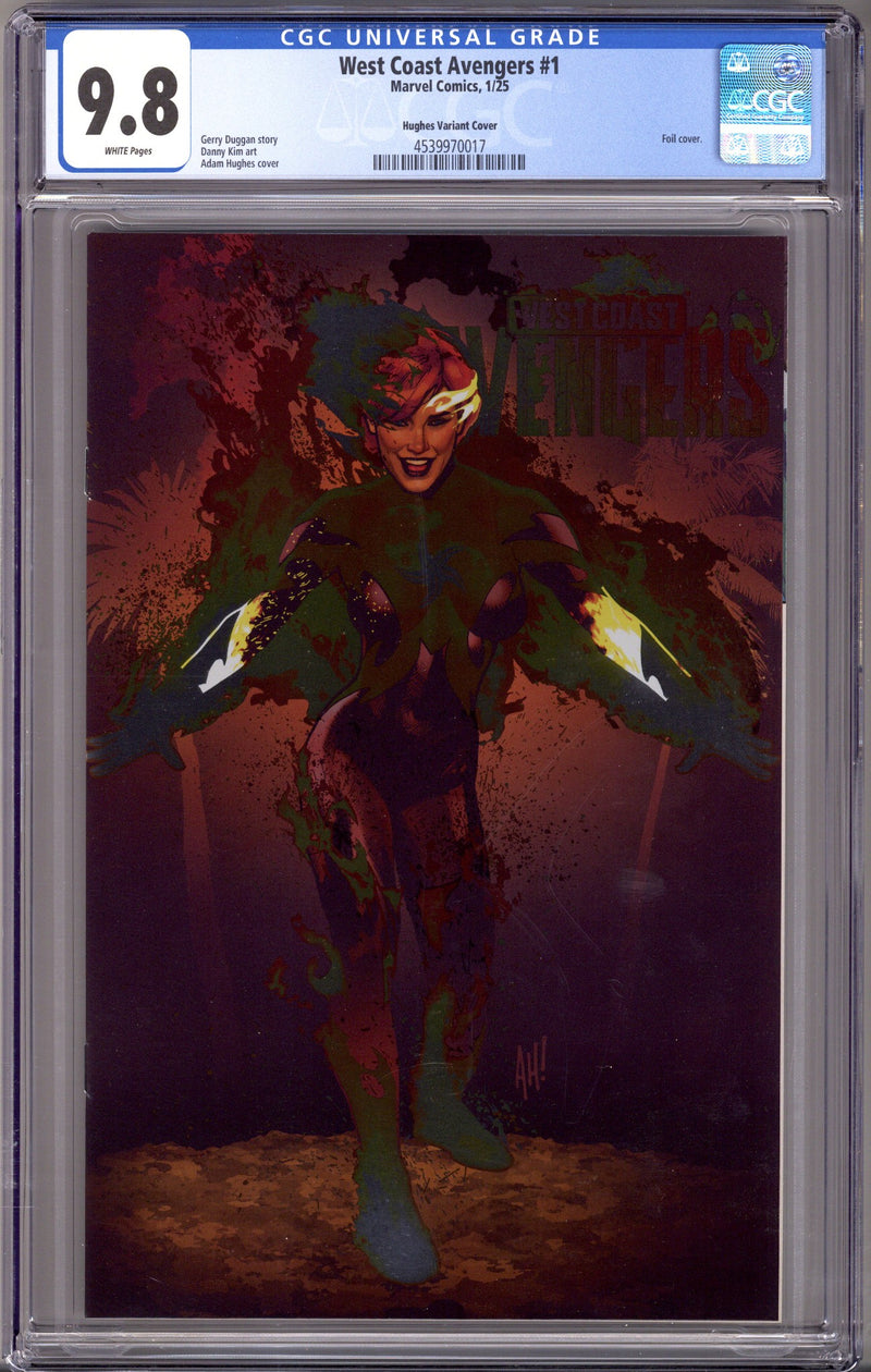 West Coast Avengers Vol 4 1 CGC 9.8 (NM/M) (2025) Hughes Foil Variant