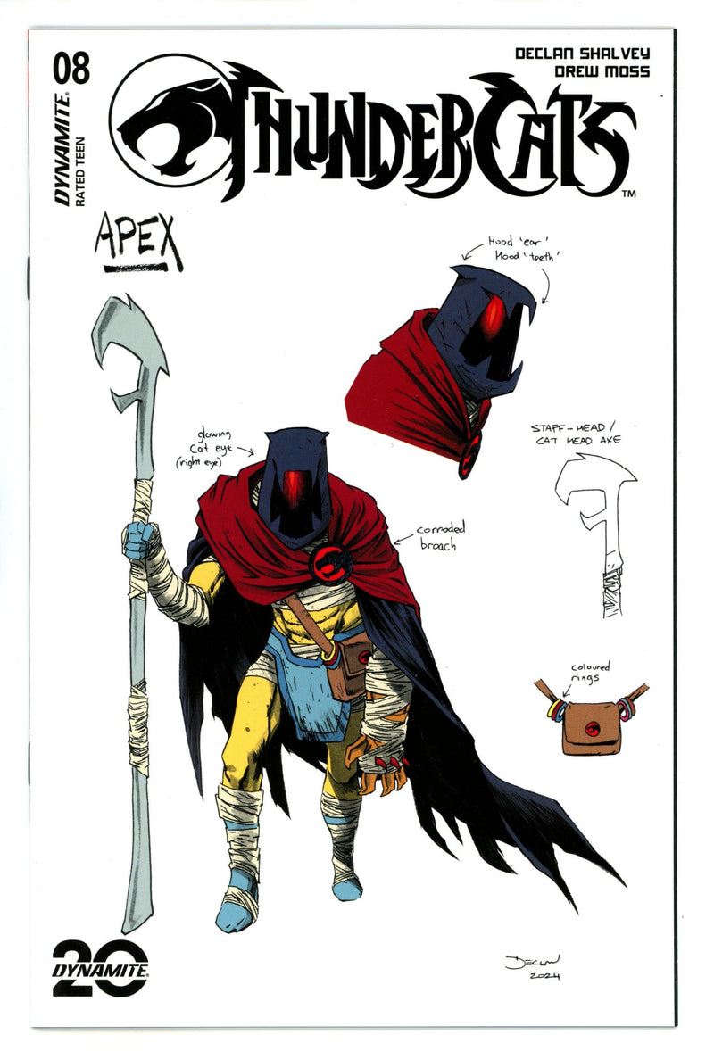 Thundercats 8 Shalvey Design Variant (2024)