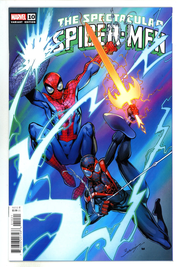 The Spectacular Spider-Men 10 Bagley Variant (2024)
