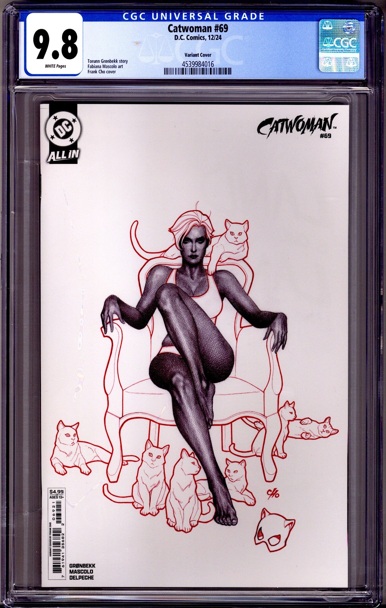 Catwoman Vol 5 69 CGC 9.8 (NM/M) (2024) Cho Variant
