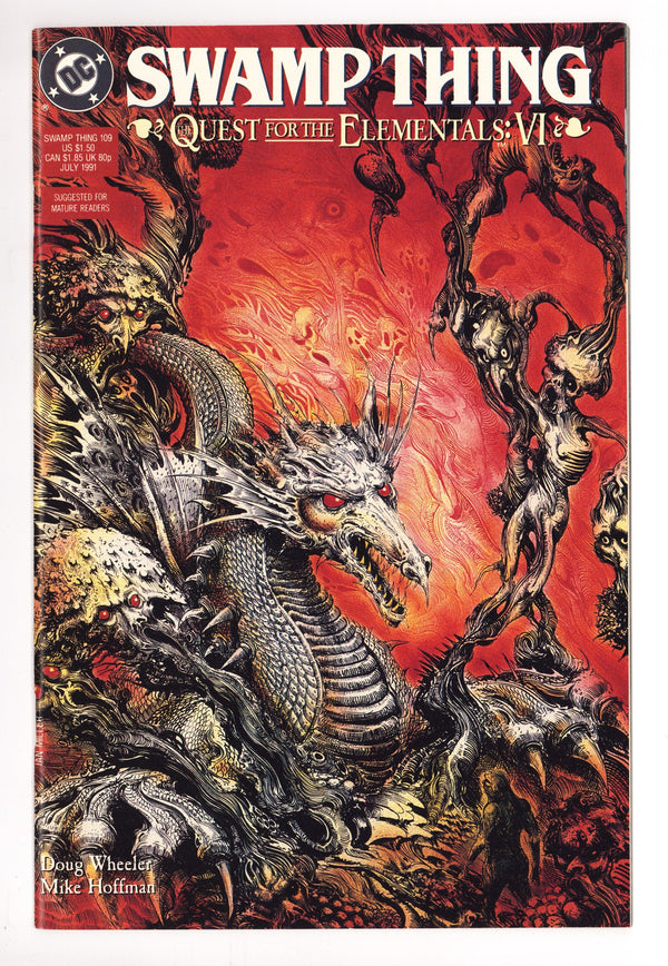 Swamp Thing Vol 2 109 Mid Grade (1991)