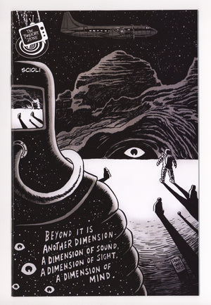 The Twilight Zone 2 Francavilla B&W Variant (2025)