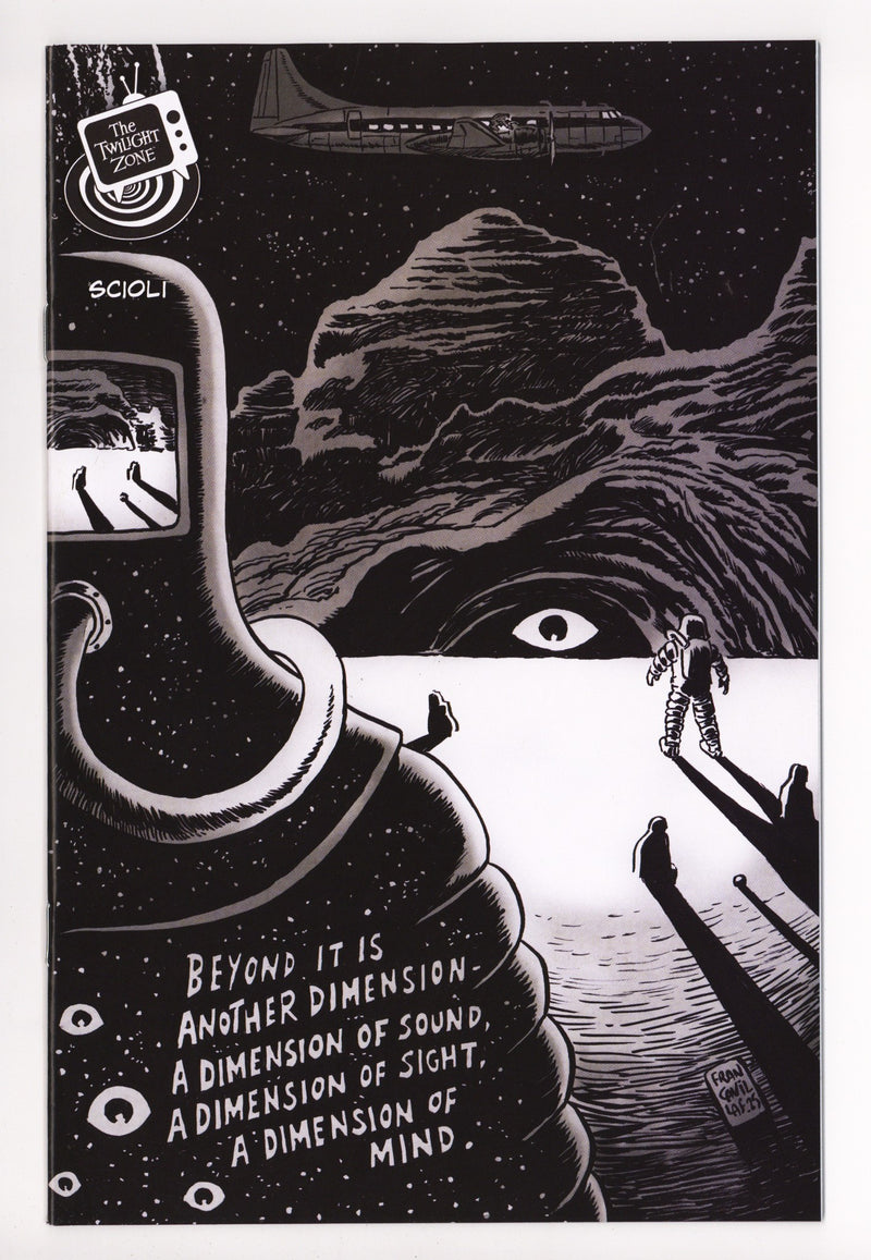 The Twilight Zone 2 Francavilla B&W Variant (2025)