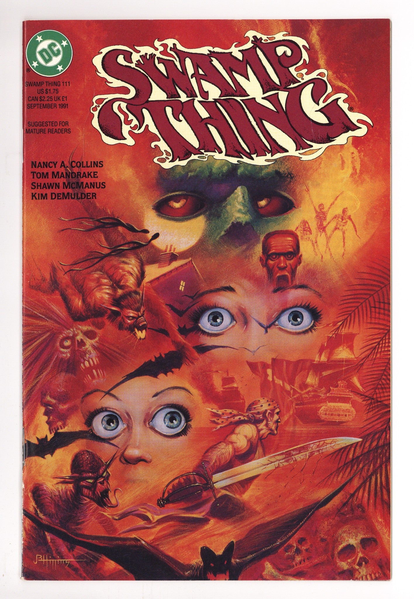 Swamp Thing Vol 2 111 Mid Grade (1991) 