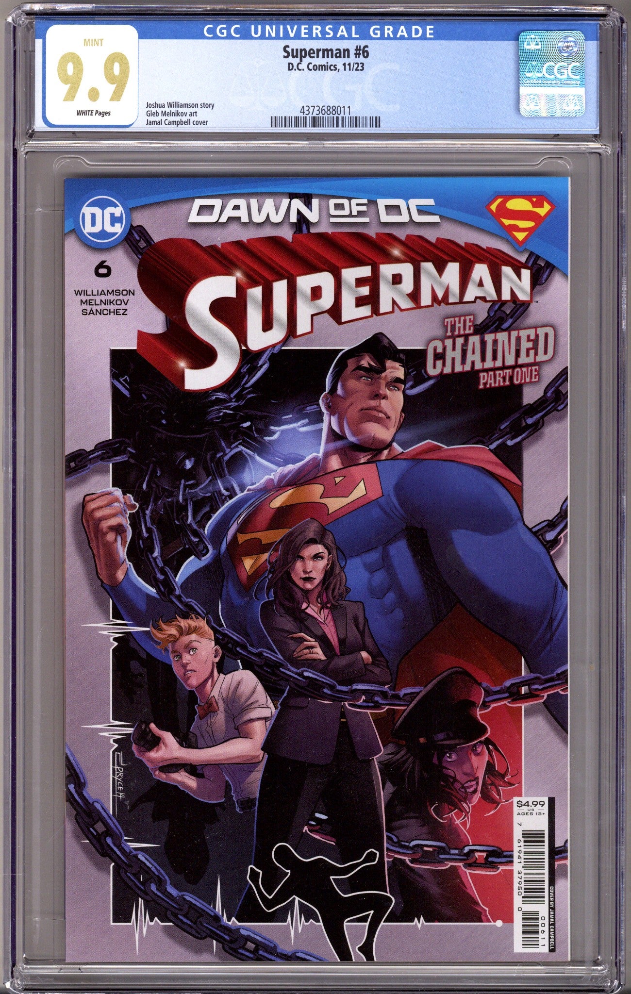 Superman Vol 6 6 CGC 9.9 (MINT) (2023)