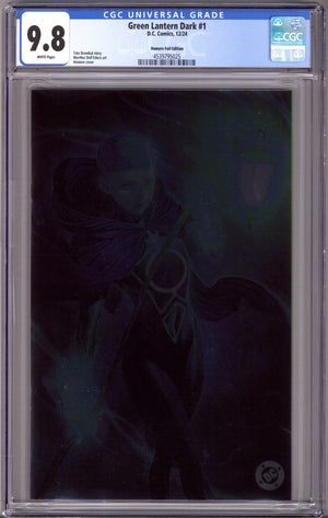 Green Lantern Dark 1 CGC 9.8 (NM/M) (2024) Homare Foil Variant