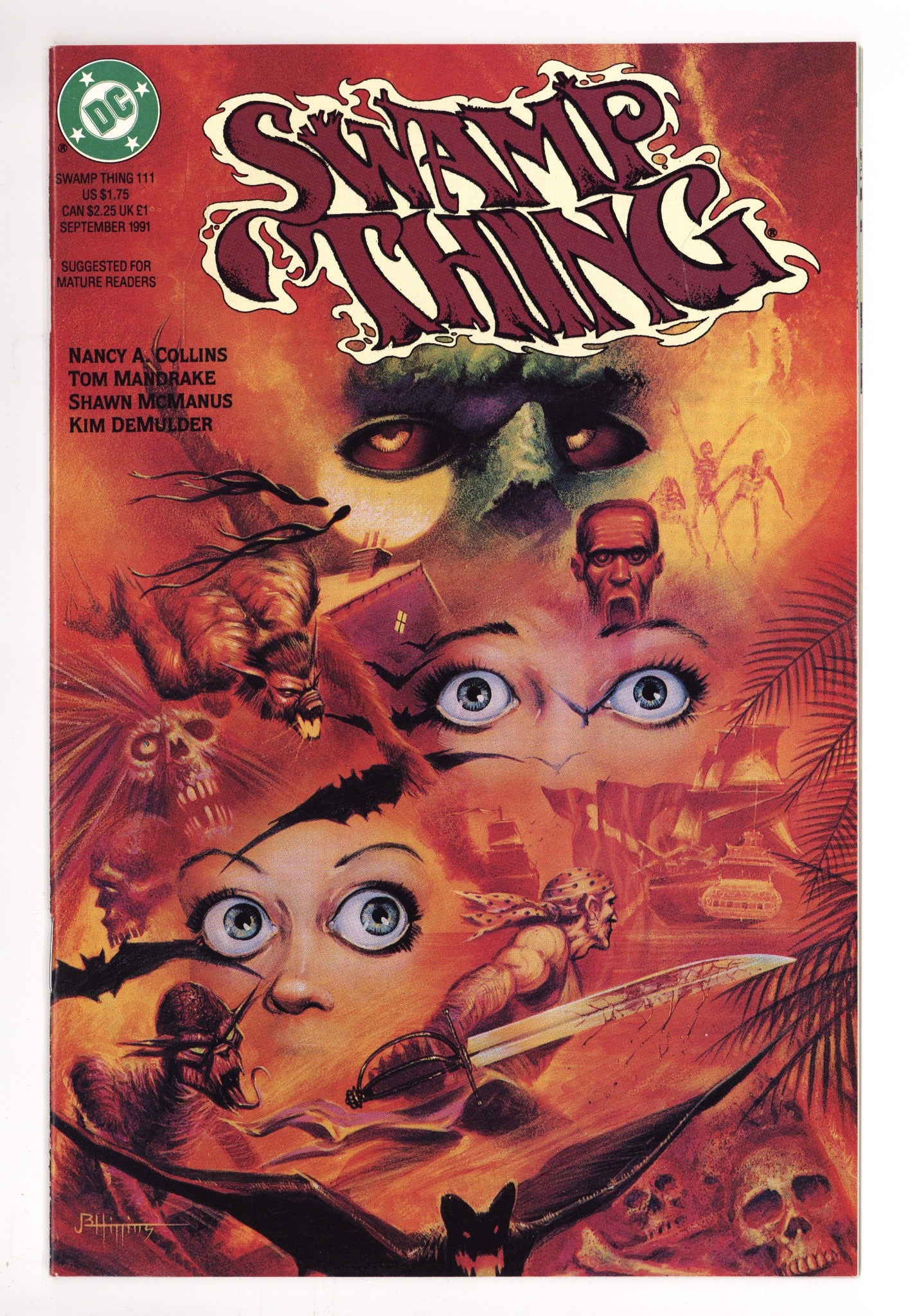 Swamp Thing Vol 2 111 High Grade (1991) 