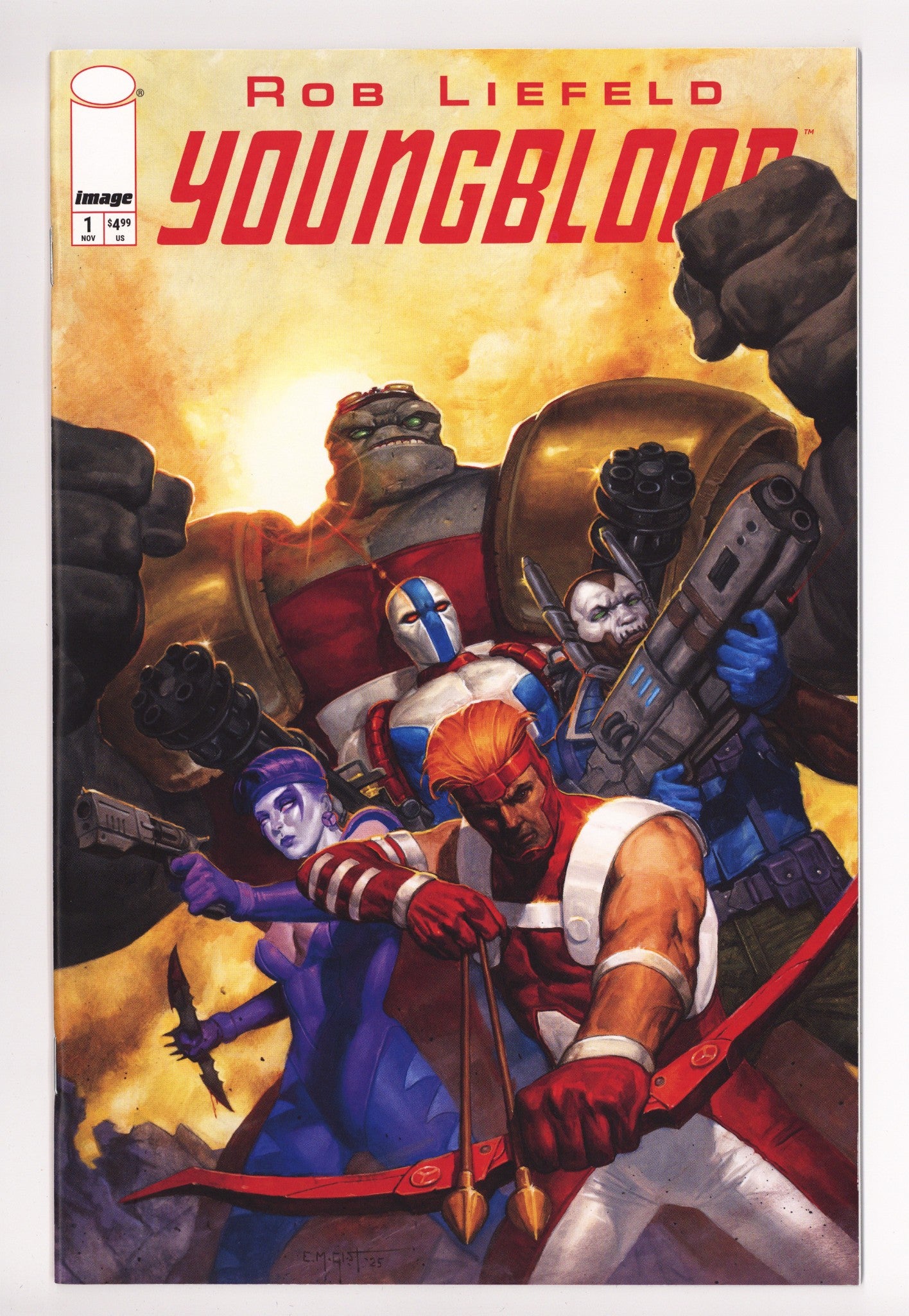 Youngblood Vol 7 1 Gist Incentive VF/NM (2025)