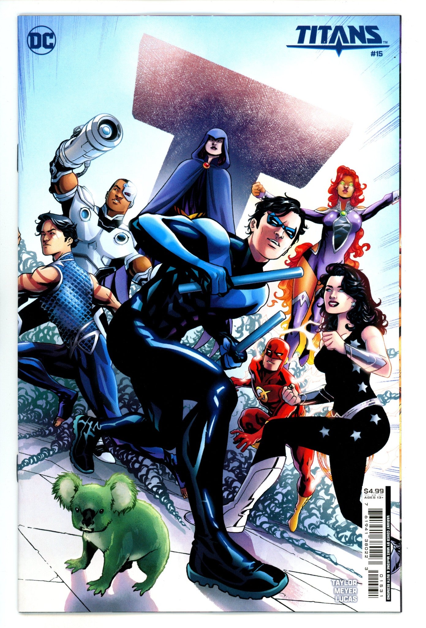 Titans Vol 4 15 Mckone Variant (2024)