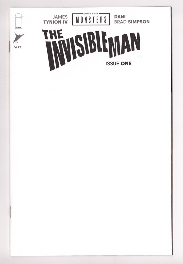 Universal Monsters The Invisible Man 1 Blank Variant (2025)