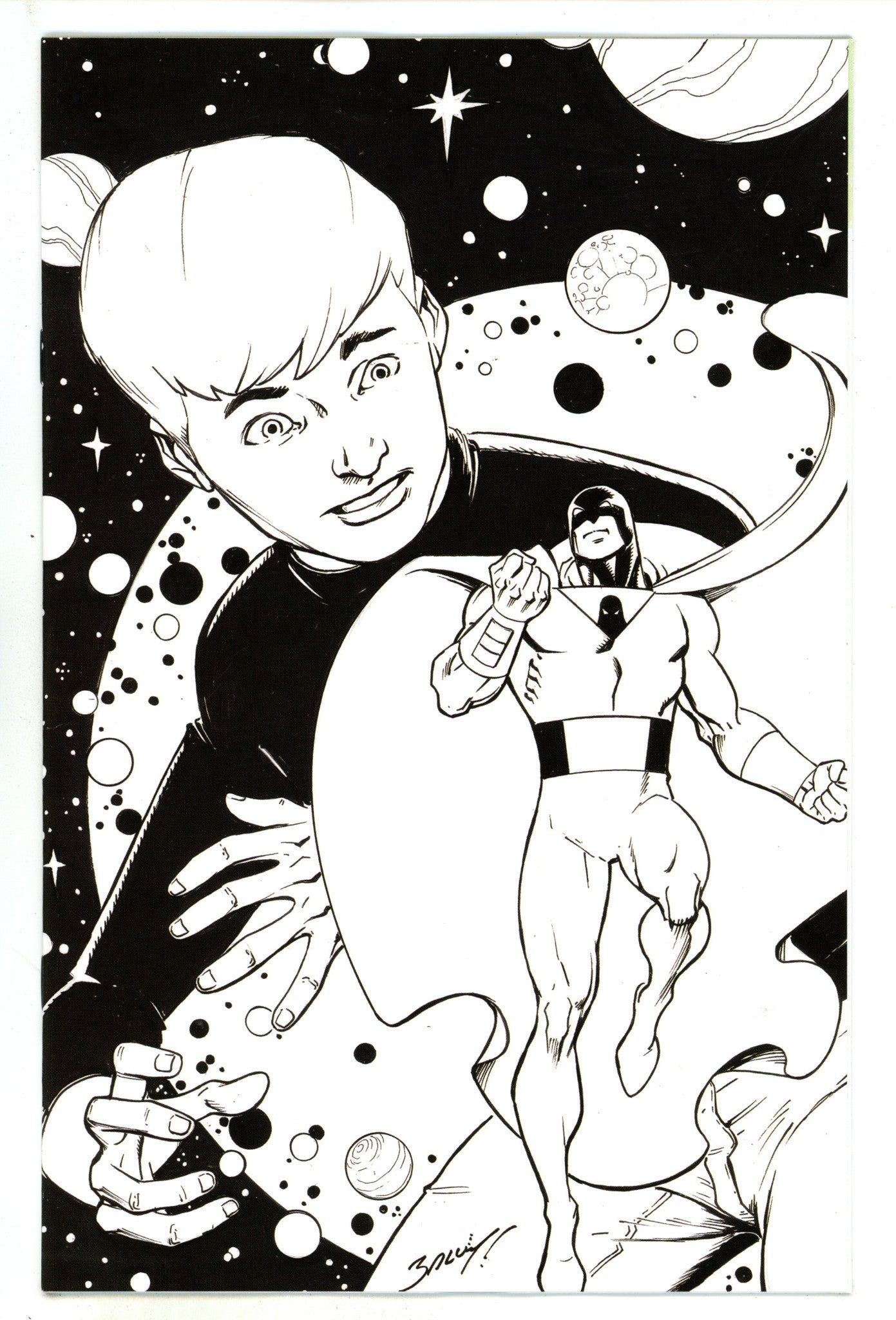 Space Ghost Jonny Quest Space Quest 1 Bagley B&W Virgin Incentive Variant (2025)