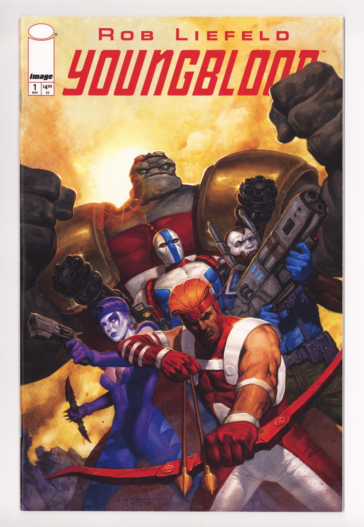 Youngblood Vol 7 1 Gist Incentive NM- (2025)
