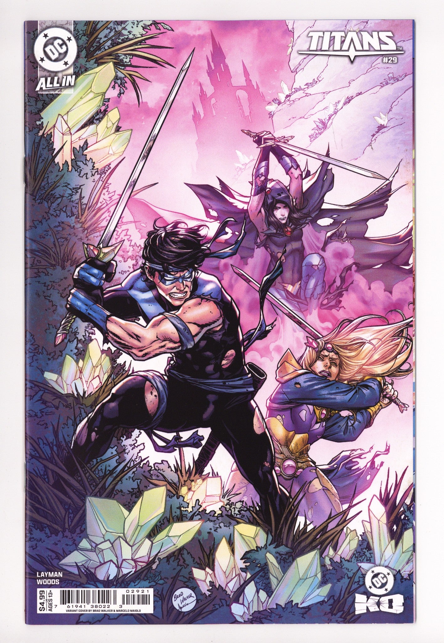 Titans Vol 4 29 Walker Variant (2025)