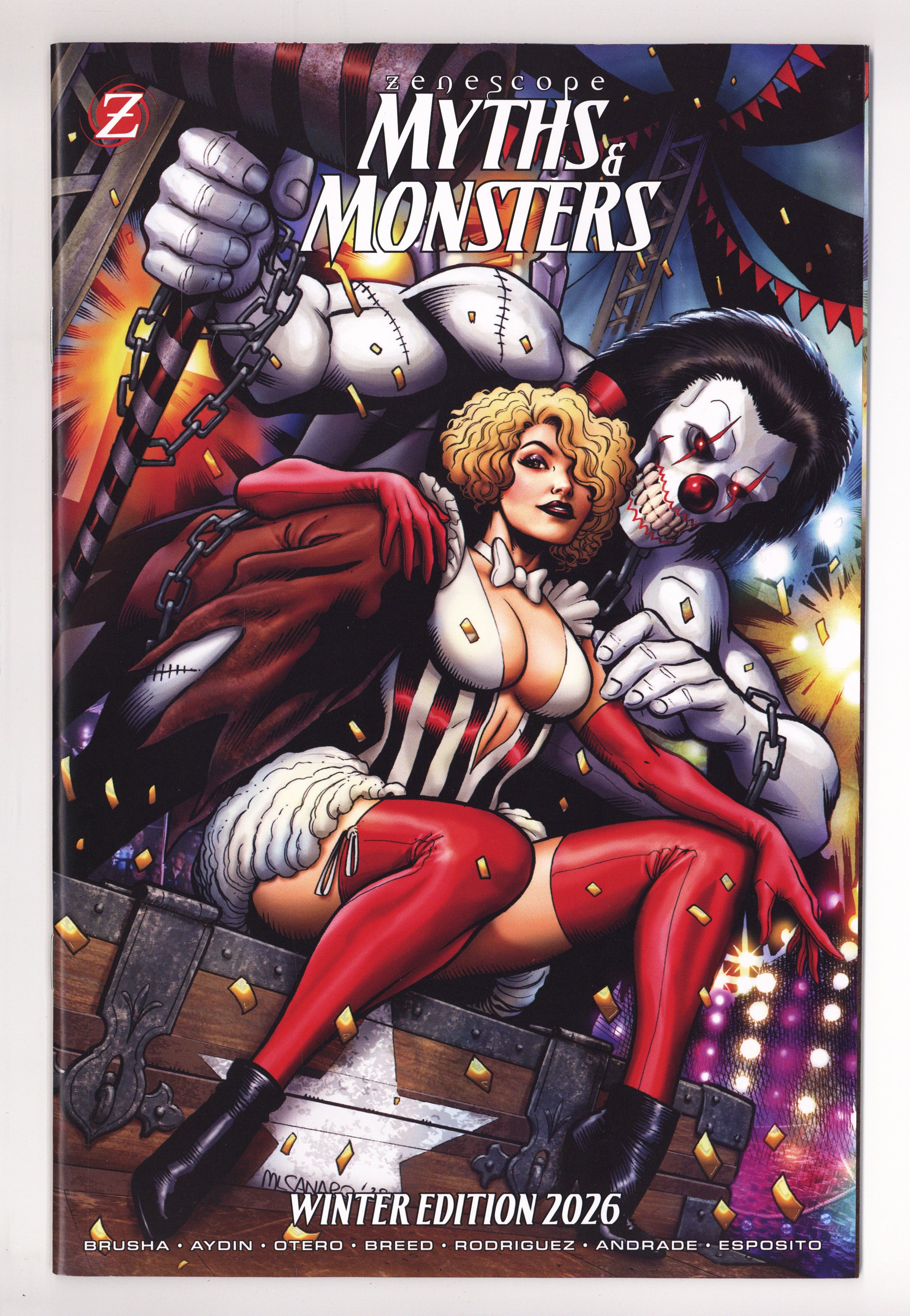 Zenescope Myths And Monsters Winter 1 Sanapo Variant (2026)