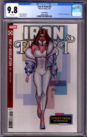 Iron & Frost   2 CGC 9.8 (NM/M)   (2026) Lee     Variant