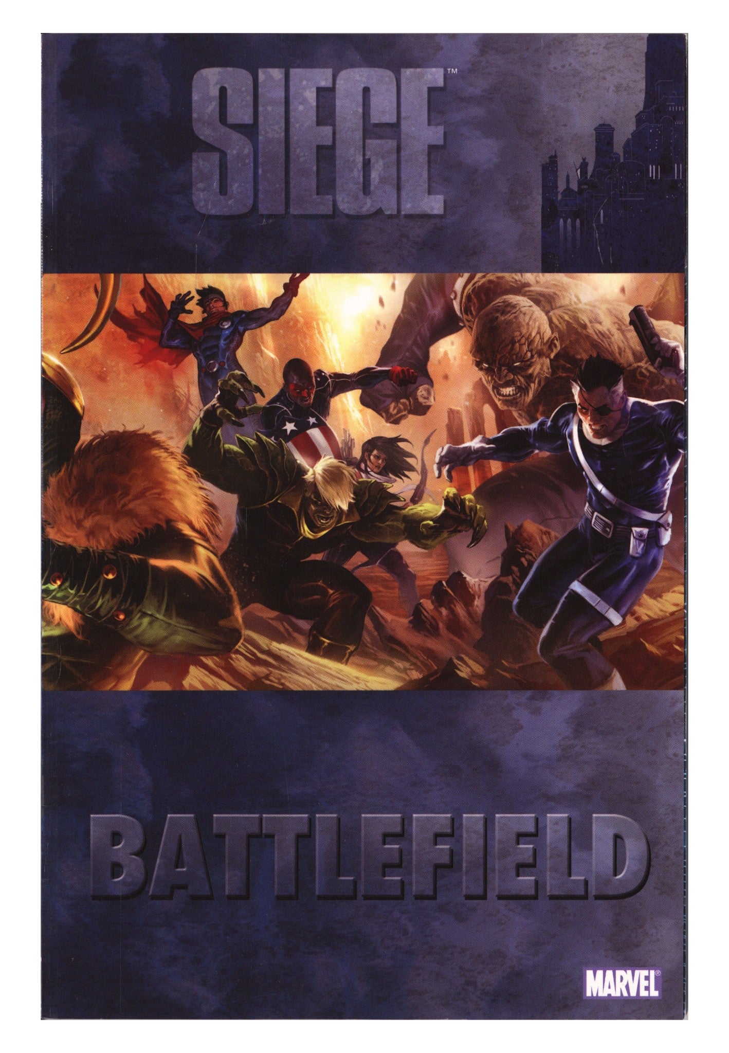 Siege: Battlefield TPB Mid Grade (2010) 
