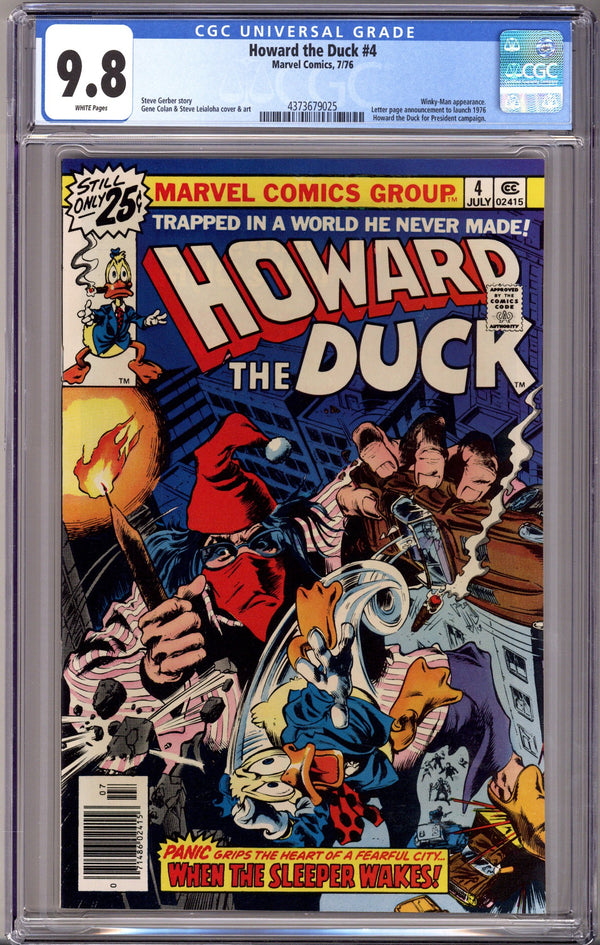 Howard the Duck Vol 1 4 CGC 9.8 (NM/M) (1976)
