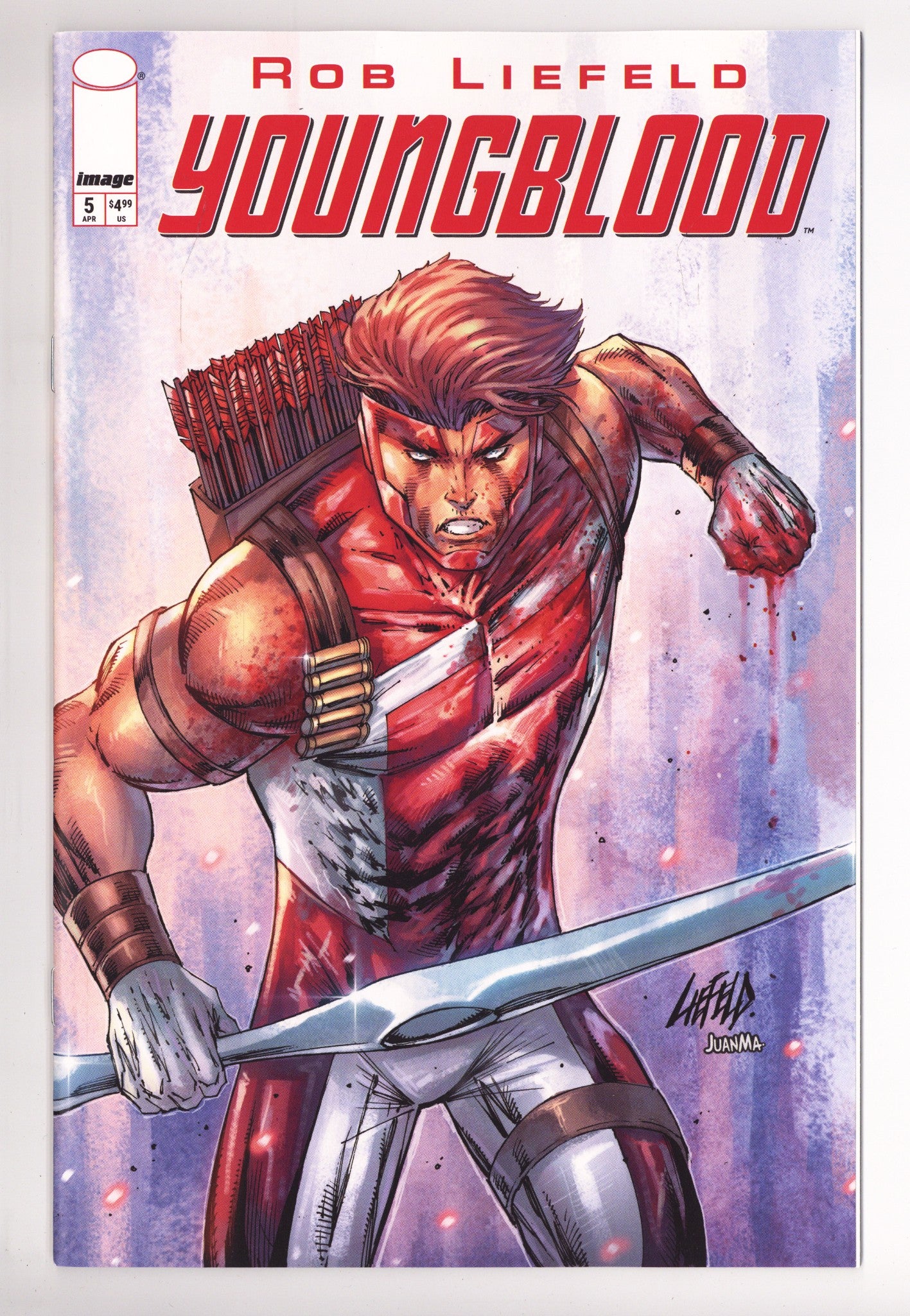 Youngblood Vol 7 5 Liefeld  Shaft character Variant   (2026)