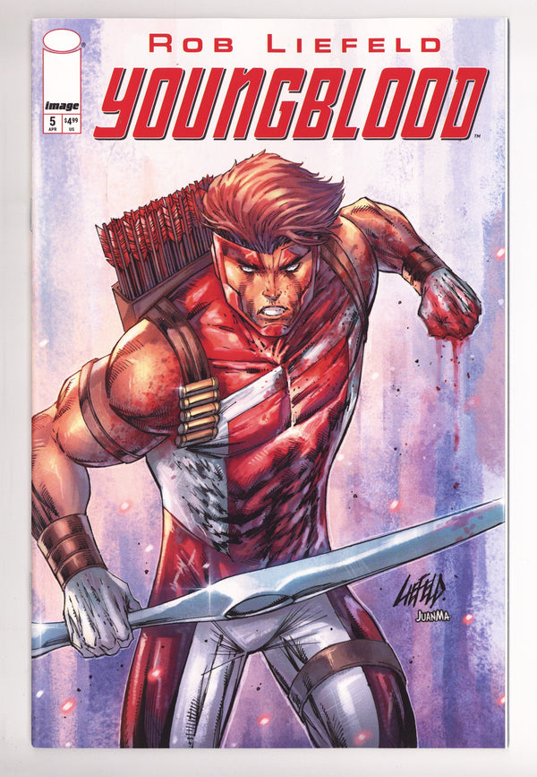Youngblood Vol 7 5 Liefeld Shaft character Variant (2026)
