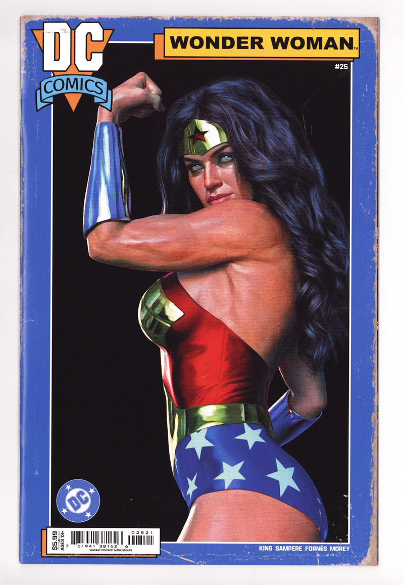 Wonder Woman Vol 6 25 Spears Variant (2025)